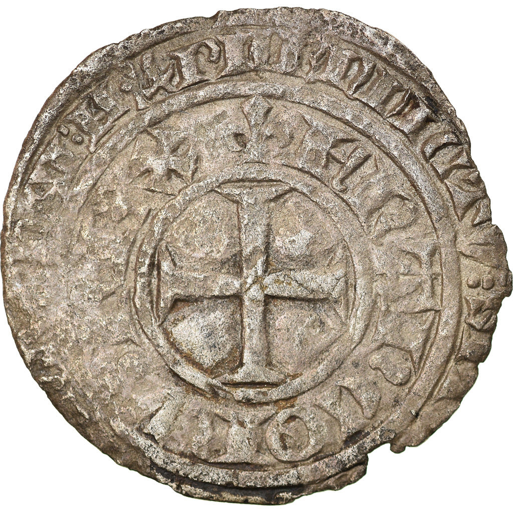 Monnaie, France, Charles V, Blanc au K, TB+, Argent, Duplessy:363