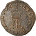 Coin, Belgium, Flanders, Albert & Isabella, Double Denier, 1607, Bruges