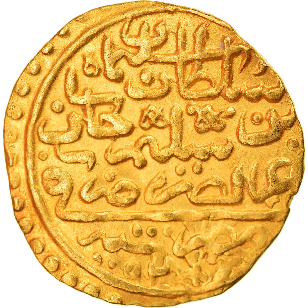 Monnaie, Ottoman Empire, Suleyman I, Sultani, AH 926 (1520), Misr, TTB+, Or