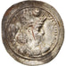 Moneta, Królowie sasadzyńscy, Varhran IV, Drachm, 388-399, AU(50-53), Srebro