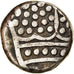 Monnaie, INDIA-FRENCH, Fanon, 1760, Pondichery, TTB, Argent, KM:44