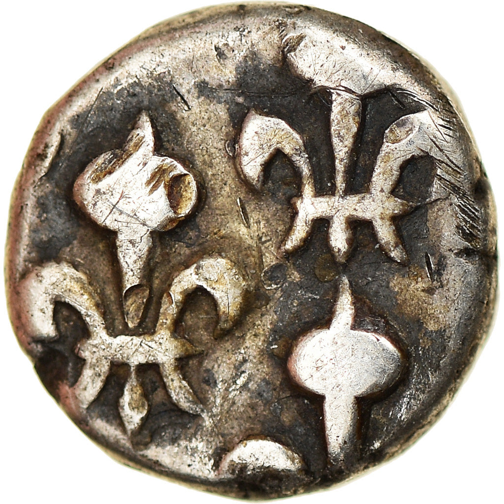 Monnaie, INDIA-FRENCH, Fanon, 1760, Pondichery, TTB, Argent, KM:44