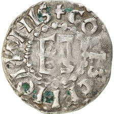 Coin, France, Herbert I, Denarius, Le Mans, Immobilized type, EF(40-45), Silver