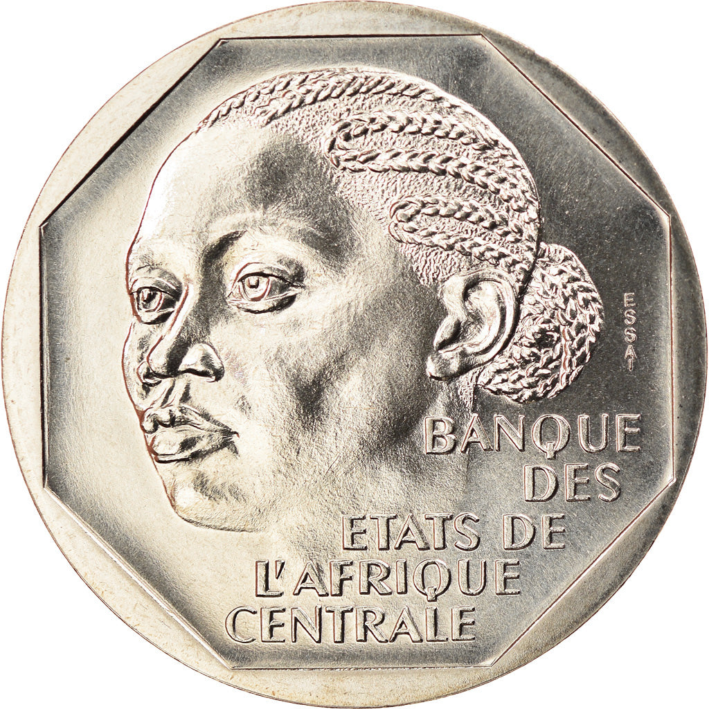Coin, Central African Republic, 500 Francs, 1985, Paris, ESSAI, MS(65-70)