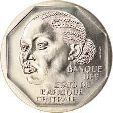Coin, Central African Republic, 500 Francs, 1985, Paris, ESSAI, MS(65-70)