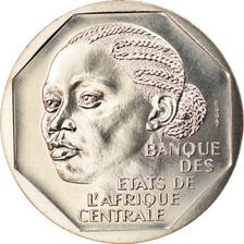 Coin, Gabon, 500 Francs, 1985, Paris, ESSAI, MS(65-70), Nickel, KM:E7