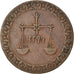 Coin, Zanzibar, Pysa, 1882 (AH 1299), EF(40-45), Copper, KM:1