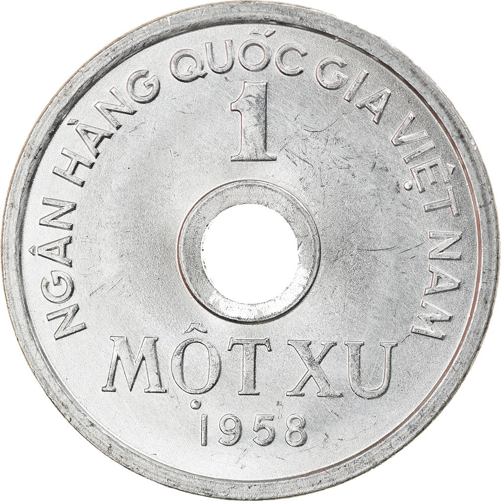 Monnaie, Viet Nam, NORTH VIET NAM, Xu, 1958, SPL, Aluminium, KM:5