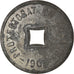 Monnaie, Tonkin, 1/600 Piastre, 1905, Paris, TTB+, Zinc, KM:1