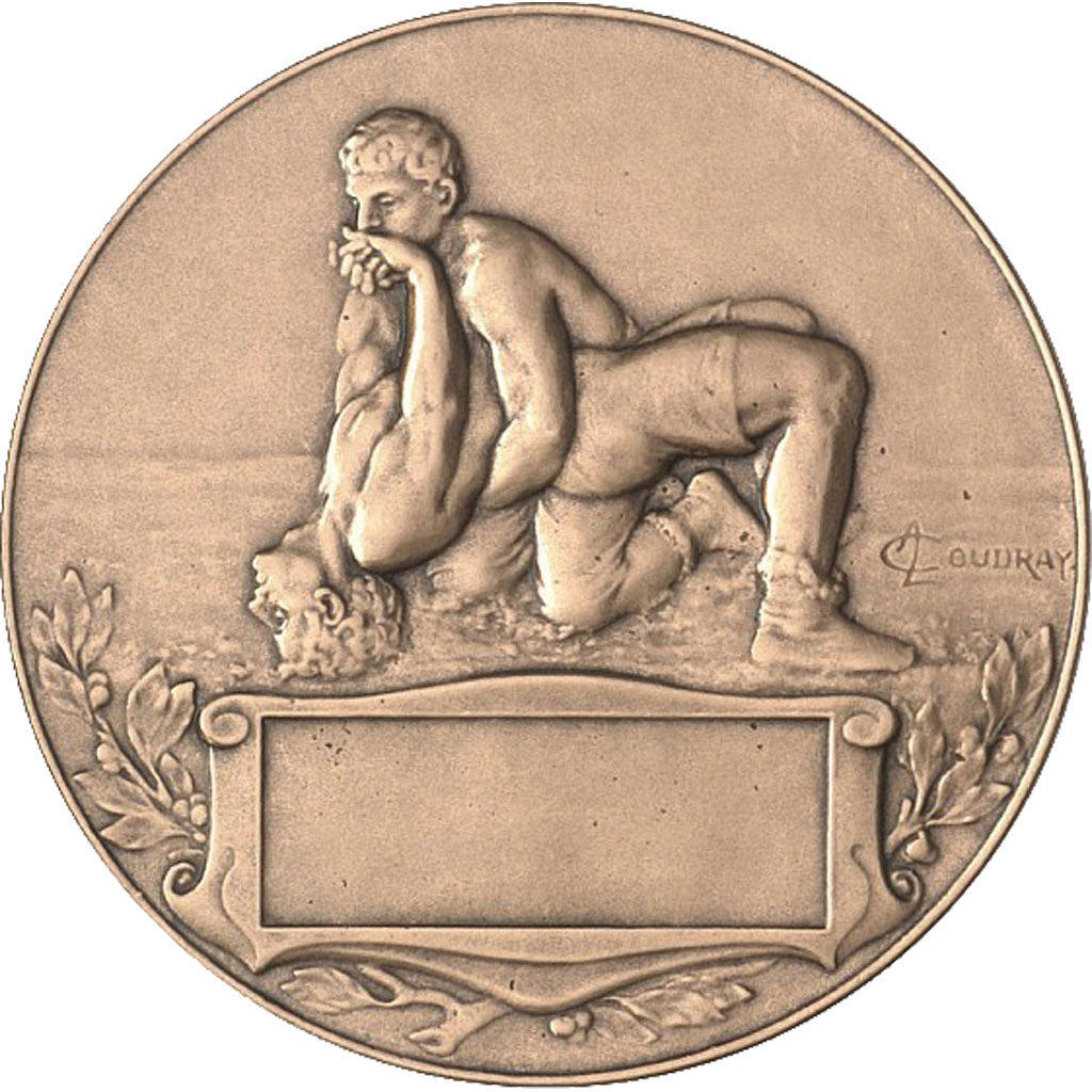 France, Medal, The Fifth Republic, Sports & leisure, Coudray, MS(65-70), Bronze