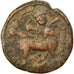 Monnaie, Artuqids, Nasir al-Din, Dirham, AH 599 (1202/3), Mardin, TTB, Bronze