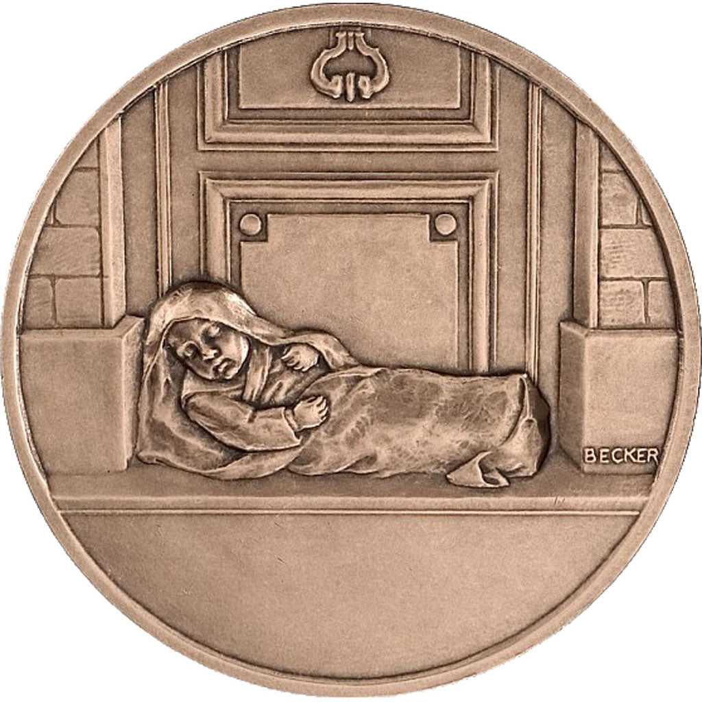 FRANCE, Religions & beliefs, The Fifth Republic, Medal, MS(65-70), Becker,...