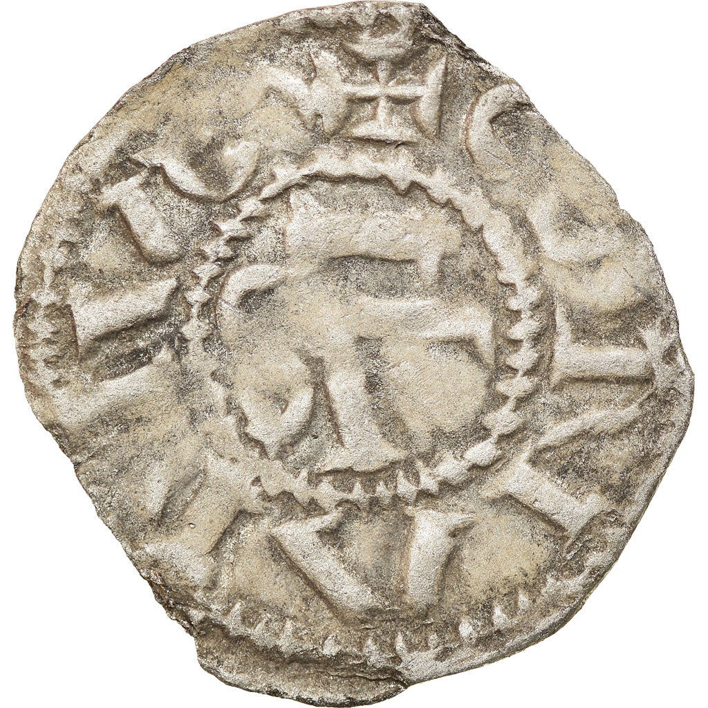 Moneta, Francja, Bretagne, Conan III, Denarius, Rennes, VF(30-35), Srebro