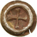 Coin, Germany, Teutonic Knights, Hohlpfennig, 1410-1525, EF(40-45), Silver