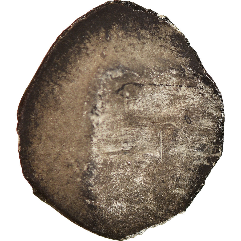 Coin, Russia, Moscow, Vasili Dmitriyevich, Denga, 1389-1425, EF(40-45), Silver