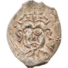 Coin, Russia, Pskov Republic, Denga, 1424-1460, EF(40-45), Silver