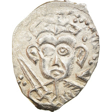 Coin, Russia, Pskov Republic, Denga, 1424-1460, AU(50-53), Silver