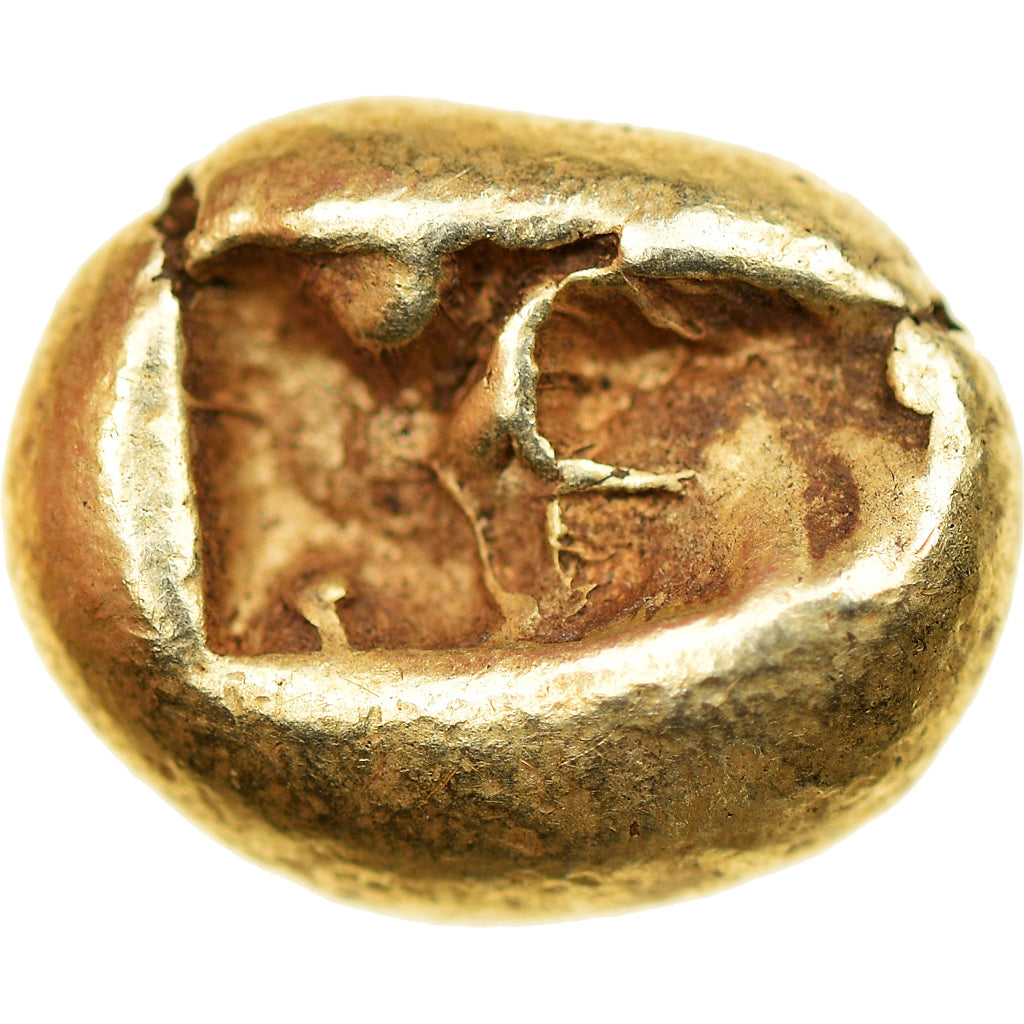 Monnaie, Lydie, Alyattes, 1/3 Statère, 610-546 BC, Sardes, TTB, Electrum