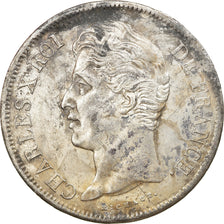 Coin, France, Charles X, 5 Francs, 1829, Rouen, VF(30-35), Silver, KM:728.2