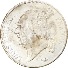 Münze, Frankreich, Louis XVIII, Louis XVIII, 5 Francs, 1822, Paris, SS, Silber