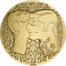 Frankrijk, Medal, The Fifth Republic, Arts & Culture, FDC, Gilt Bronze