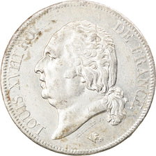 Munten, Frankrijk, Louis XVIII, Louis XVIII, 5 Francs, 1820, Paris, ZF, Zilver