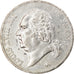 Moneda, Francia, Louis XVIII, Louis XVIII, 5 Francs, 1817, Rouen, MBC, Plata