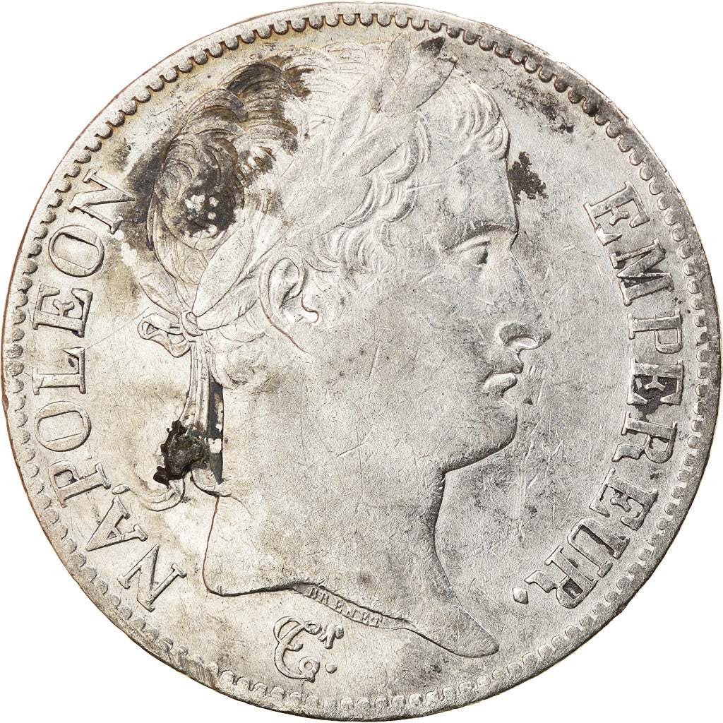 Coin, France, Napoléon I, 5 Francs, 1812, Paris, EF(40-45), Silver, KM:694.1