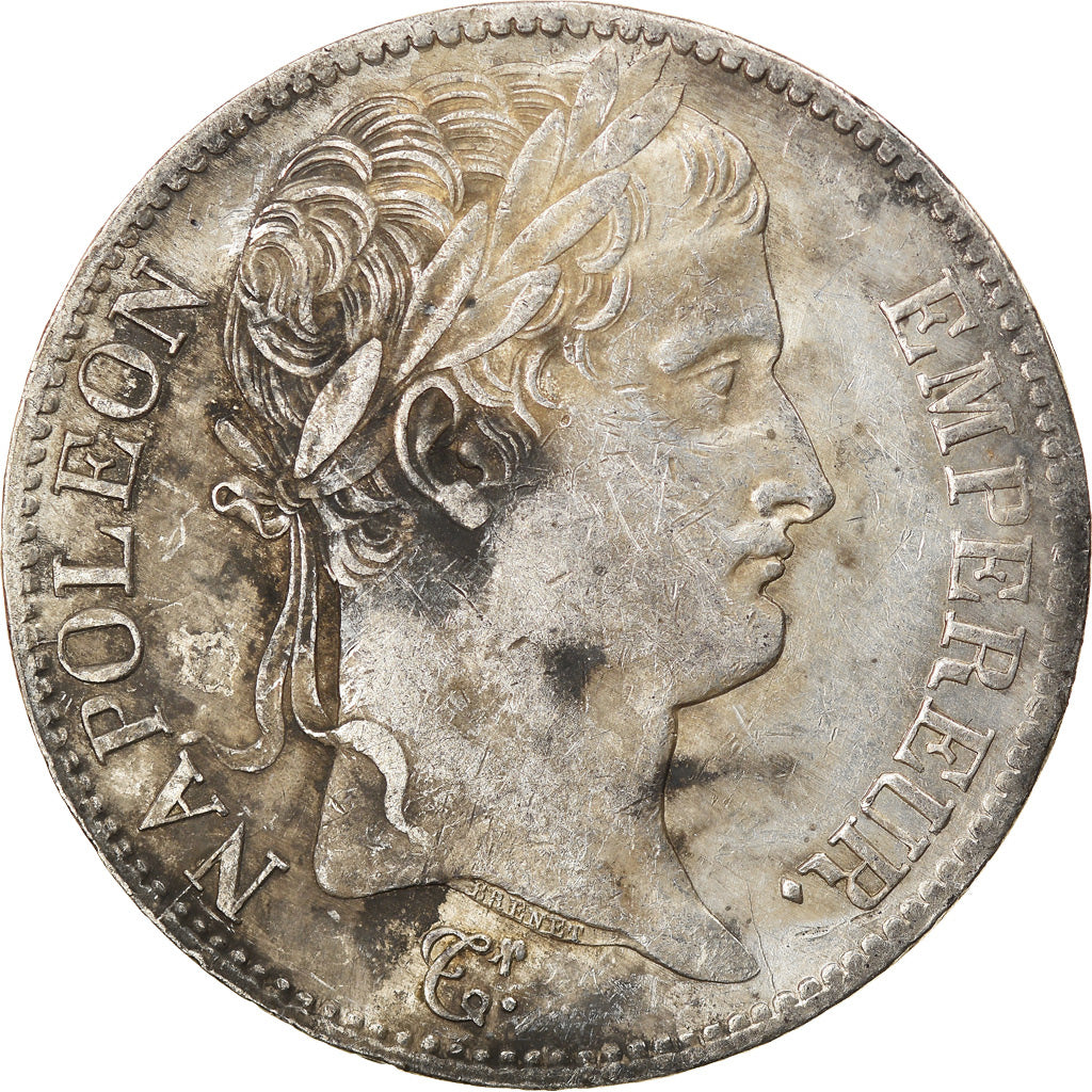 Coin, France, Napoléon I, 5 Francs, 1813, Paris, EF(40-45), Silver, KM:694.1