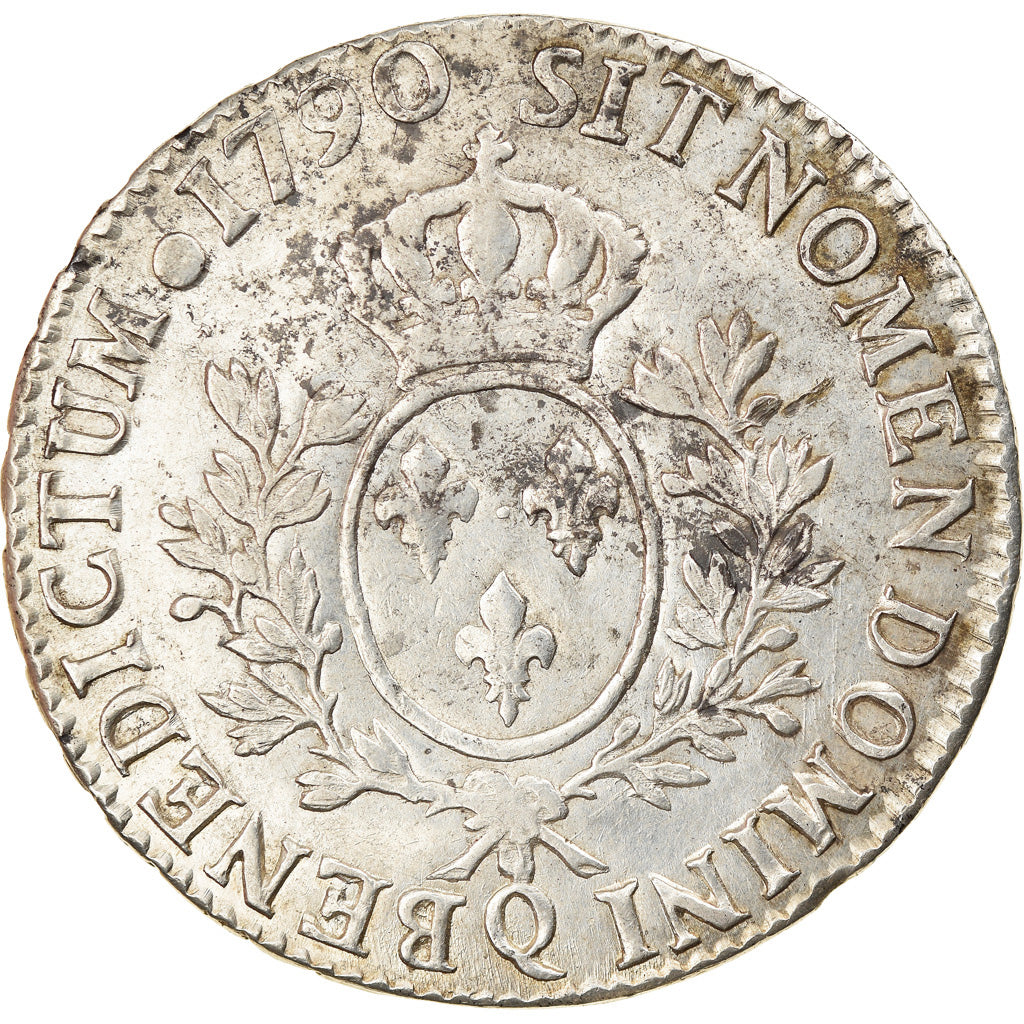 Münze, Frankreich, Louis XVI, Écu aux branches d'olivier, Ecu, 1790