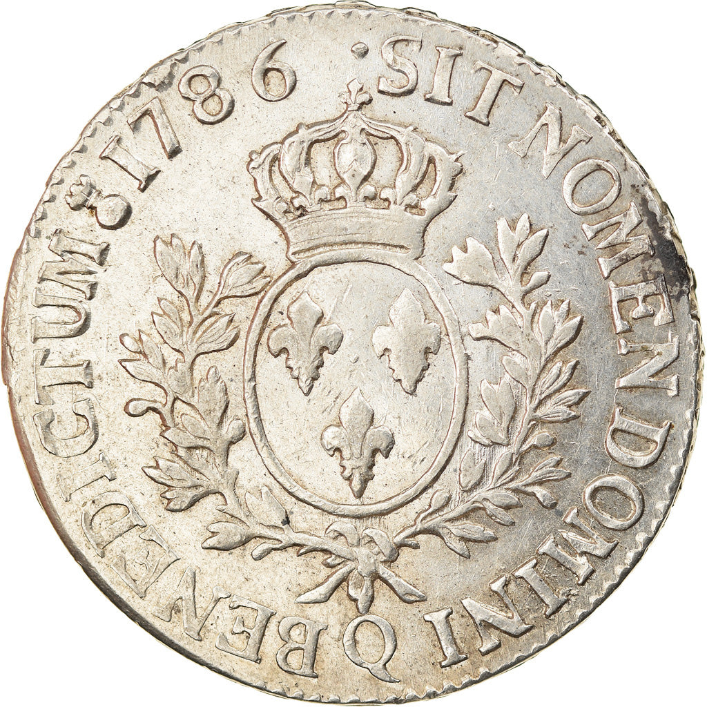 Monnaie, France, Louis XVI, Écu aux branches d'olivier, Ecu, 1786, Perpignan
