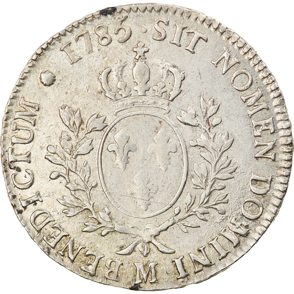 Moneda, Francia, Louis XVI, Écu aux branches d'olivier, Ecu, 1785, Toulouse