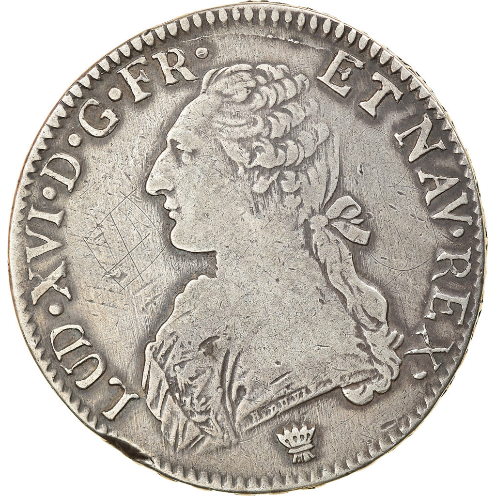 Coin, France, Louis XVI, Écu aux branches d'olivier, Ecu, 1785, Limoges