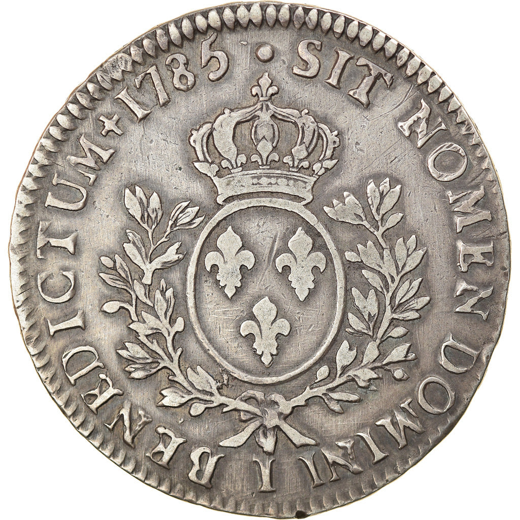 Coin, France, Louis XVI, Écu aux branches d'olivier, Ecu, 1785, Limoges