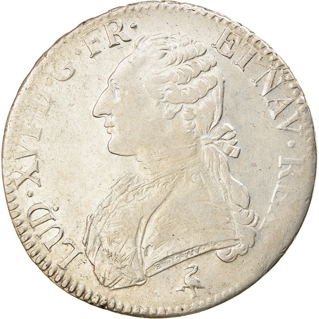 Coin, France, Louis XVI, Écu aux branches d'olivier, Ecu, 1783, Paris