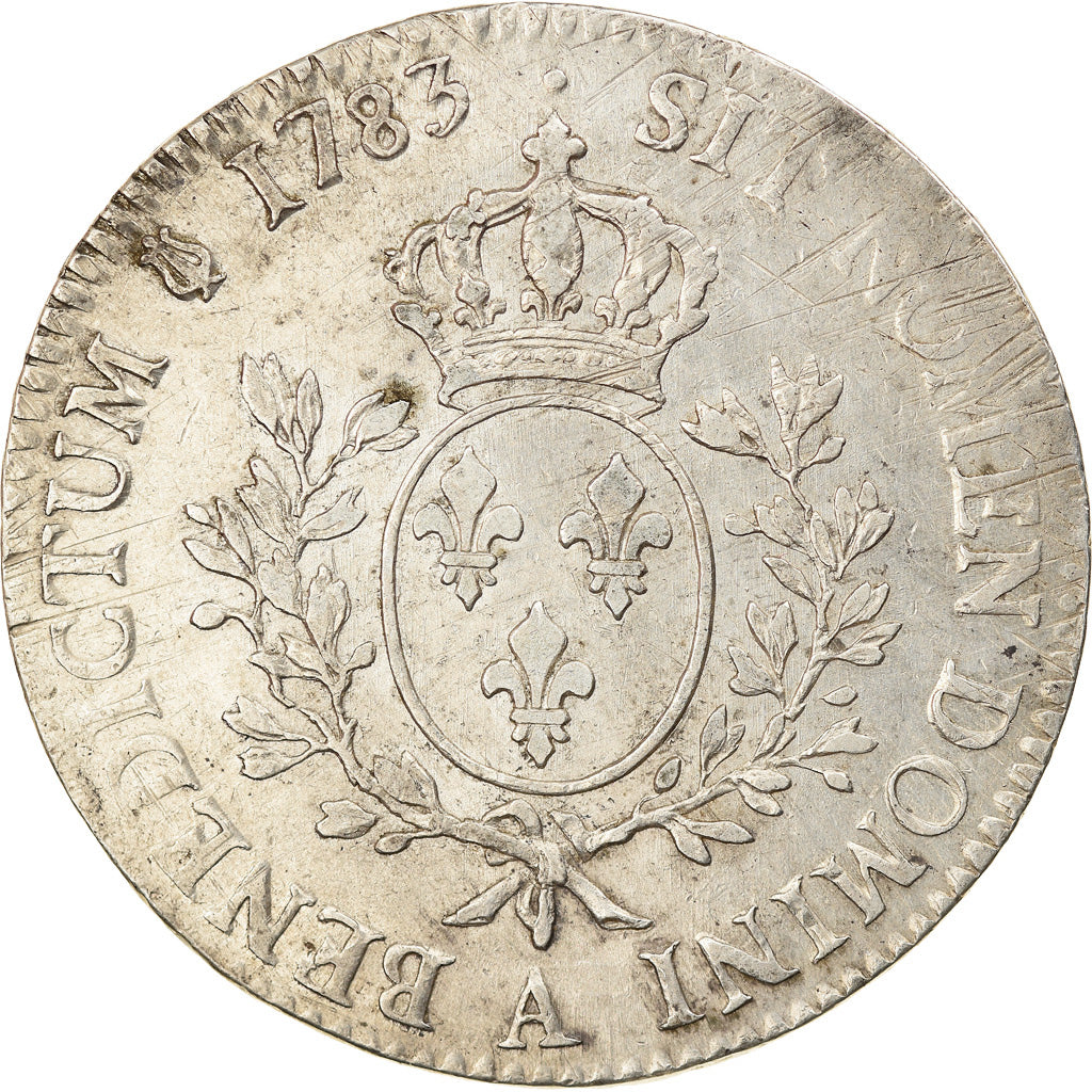 Coin, France, Louis XVI, Écu aux branches d'olivier, Ecu, 1783, Paris