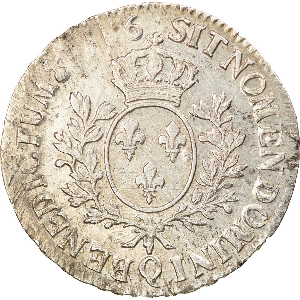Münze, Frankreich, Louis XVI, Écu aux branches d'olivier, Ecu, 1786