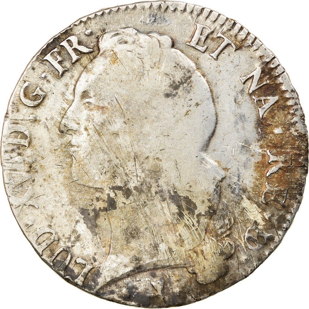 Coin, France, Louis XV, Écu de Béarn au bandeau, Ecu, 1769, Pau, VF(20-25)