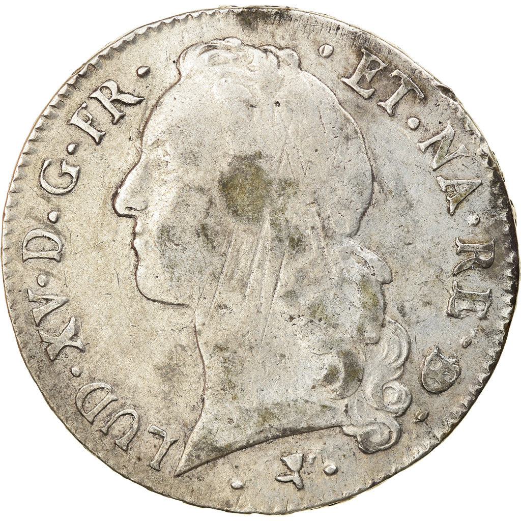 Monnaie, France, Louis XV, Écu de Béarn au bandeau, Ecu, 1765, Pau, TB+