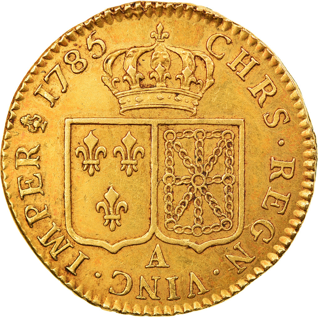 Monnaie, France, Louis XVI, Louis d'or à la tête nue, Louis d'Or, 1785, Paris