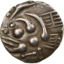 Coin, Elusates, Drachm, 125-75 BC, AU(55-58), Silver, Latour:3587