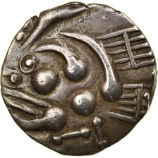 Moeda, Elusates, Drachm, 125-75 BC, AU(55-58), Prata, Latour:3587