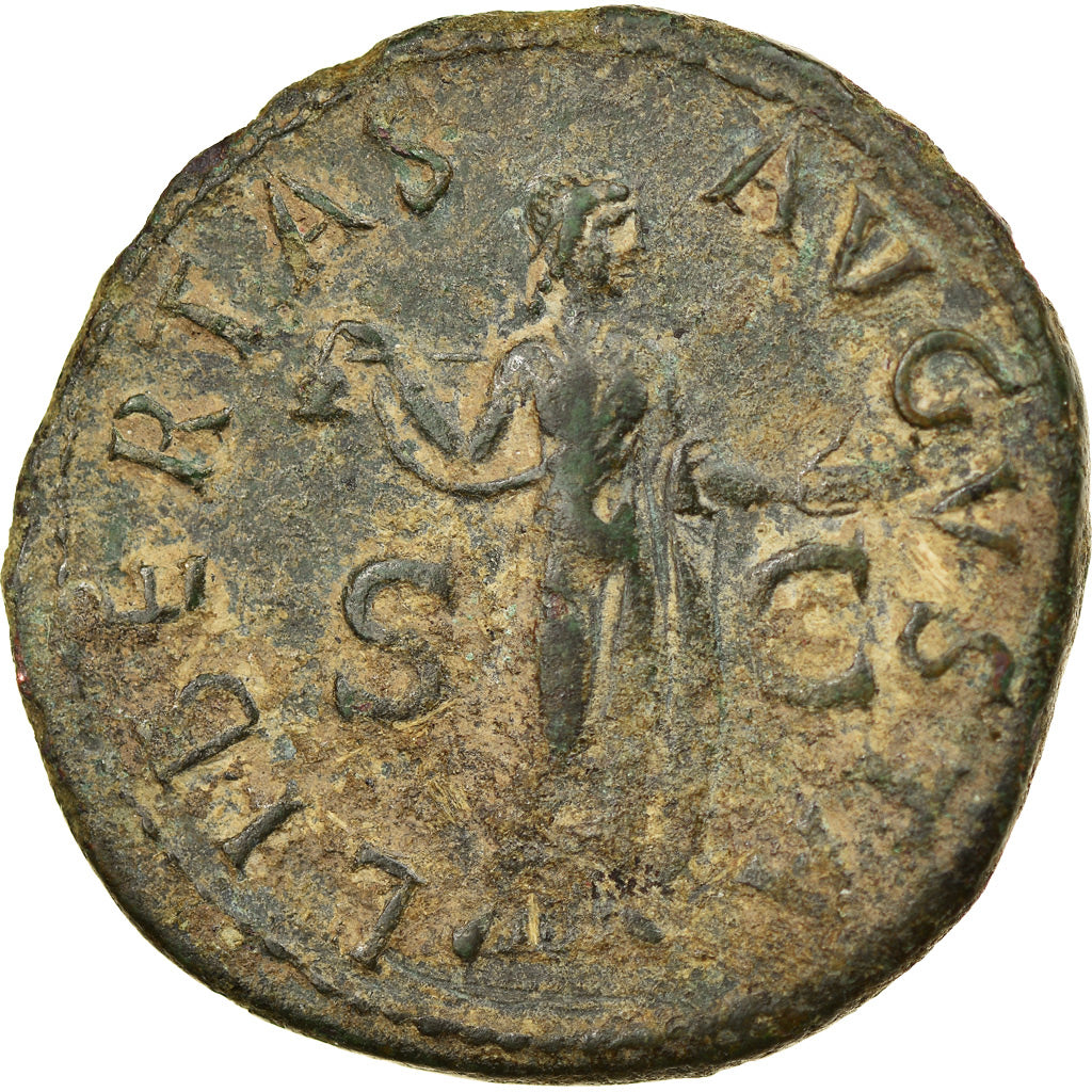 Coin, Claudius, As, 41-50, Rome, EF(40-45), Bronze, RIC:97