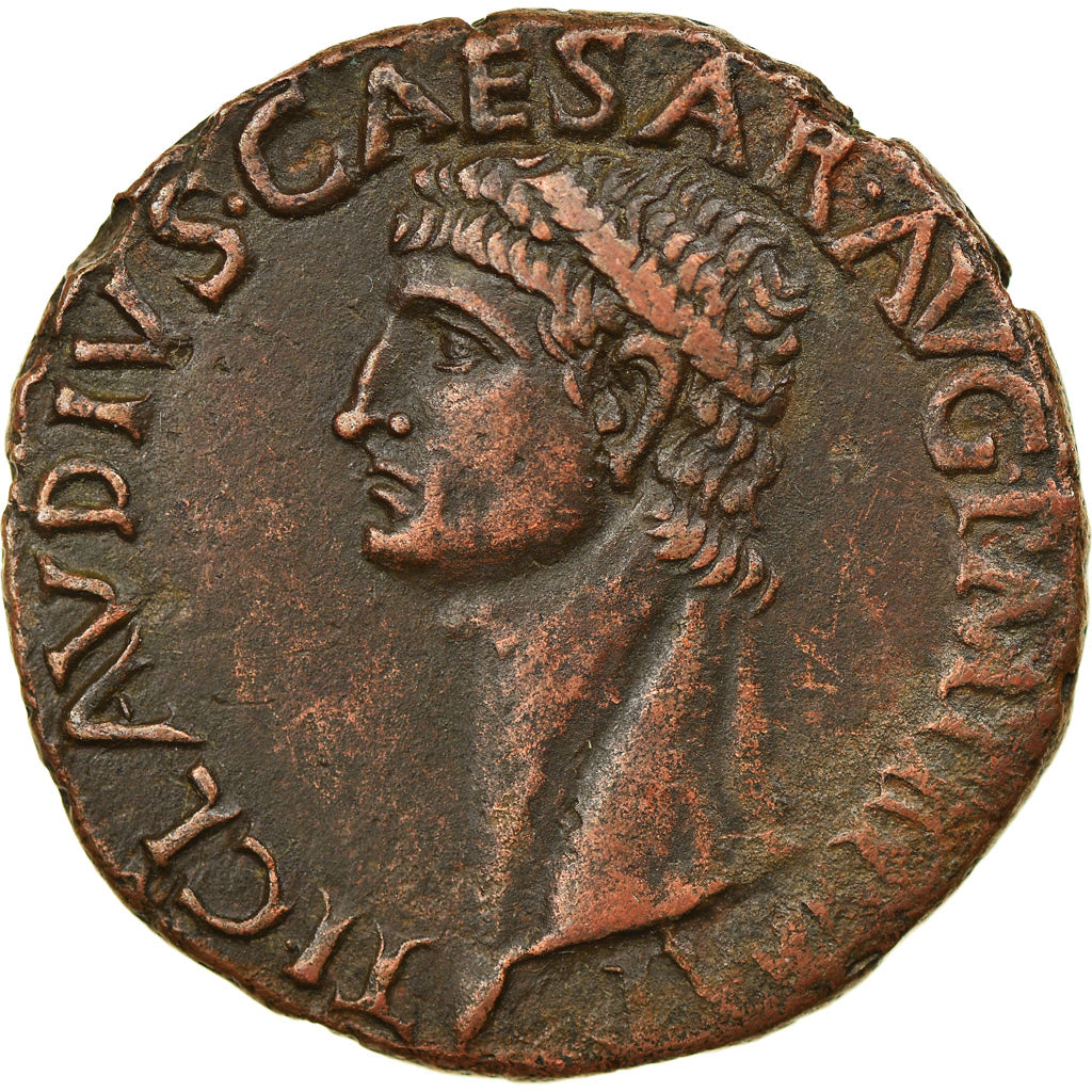 Coin, Claudius, As, 41-50, Rome, AU(55-58), Bronze, RIC:100