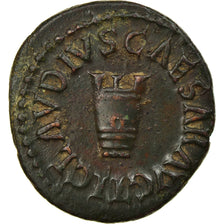 Coin, Claudius, Quadrans, 42, Roma, AU(55-58), Copper, RIC:90