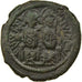 Moneta, Justin II, Follis, 570-571, Nicomedia, BB, Rame, Sear:369