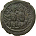 Münze, Justin II, Follis, 570-571, Nicomedia, SS, Kupfer, Sear:369