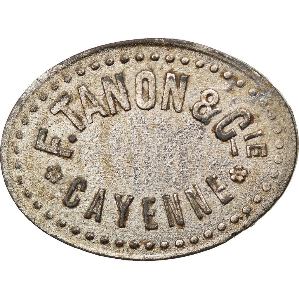 token, GUIANA FRANCESA, Cayenne, F. Tanon et Cie, 30 Centimes, c. 1928