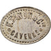 token, GUIANA FRANCESA, Cayenne, F. Tanon et Cie, 30 Centimes, c. 1928