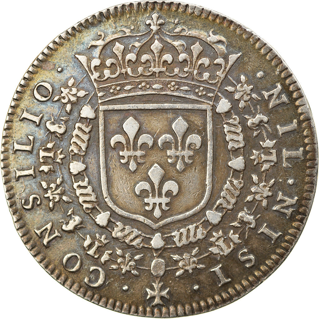 France, Jeton, Louis XIV, Conseil du Roi, Paix des Pyrénées, 1660, SUP